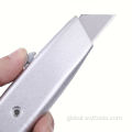 China Heavy Duty Aluminum Shell Retractable Box Cutter Factory